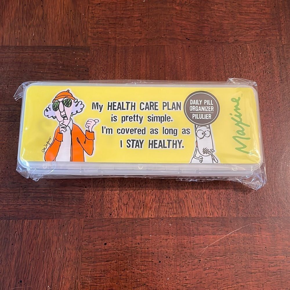 Hallmark Maxine Pill Organizer Funny Humour Container